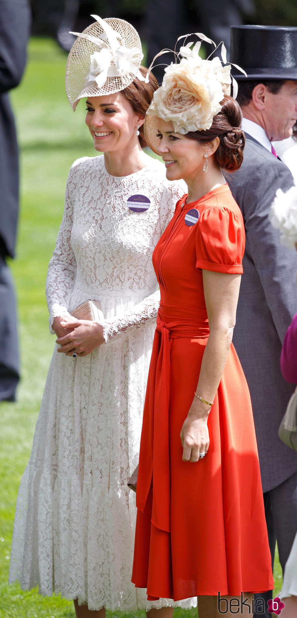 Kate Middleton y Mary de Dinamarca en Ascot 2016
