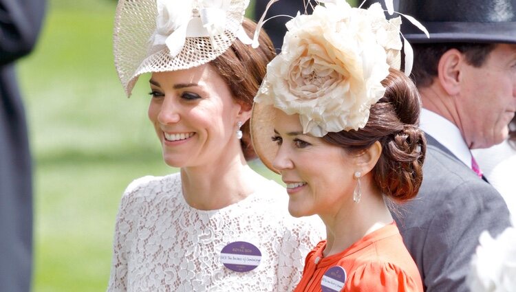 Kate Middleton y Mary de Dinamarca en Ascot 2016