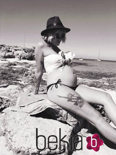Giuls ('GH 14') embarazada en Formentera