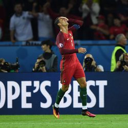 Cristiano Ronaldo desesperado por no marcar gol a Austria en la Eurocopa 2016