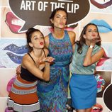 Joana Sanz, Macarena García y Macarena Gómez durante la fiesta de inauguración de la nueva tienda de la firma Mac cosmetics en Barcelona