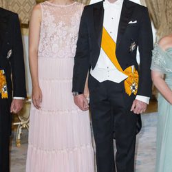 Félix de Luxemburgo y Claire Lademacher en la celebración de la Fiesta Nacional de Luxemburgo 2016
