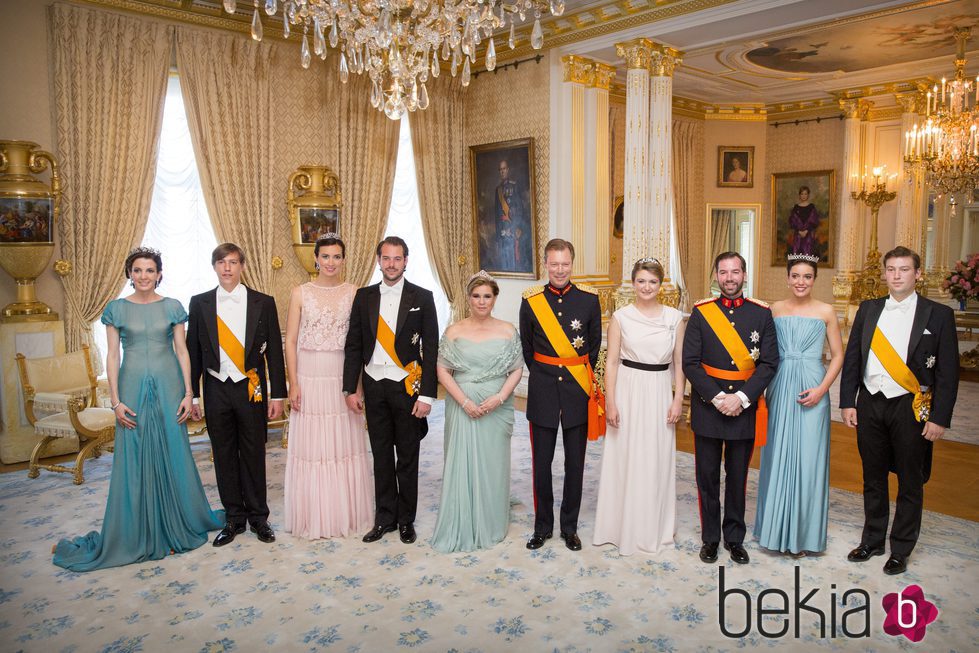 La Familia Real de Luxemburgo en la Fiesta Nacional de Luxemburgo 2016