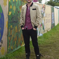 Nicholas Hoult en el festival de Glastonbury 2016