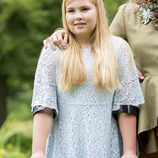 La princesa Amalia de Holanda en el posado de verano 2016