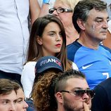 Erika Choperena, novia de Antoine Griezmann, en la final de la Eurocopa 2016