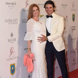 Olivia de Borbón y Julián Porras en la Global Gift Gala 2016 celebrada en Marbella