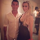 Cristiano Ronaldo y la presentadora alemana Verena Kerth