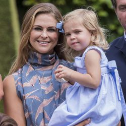 Magdalena de Suecia y su hija Leonor en el posado de verano de la Familia Real Sueca en Solliden