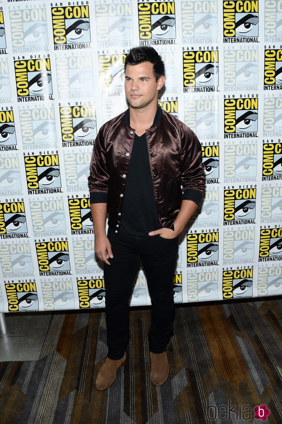Taylor Lautner en la presentación de la segunda temporada de 'Scream Queens' en la Comic-Con 2016