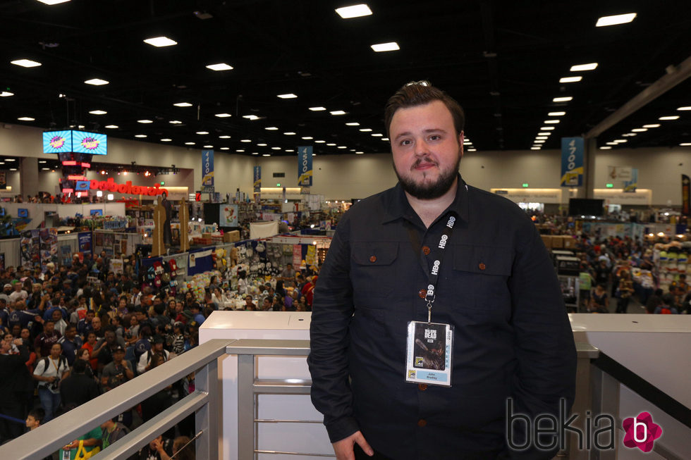 John Bradley en la firma de 'Juego de Tronos' durante la Comic-Con 2016