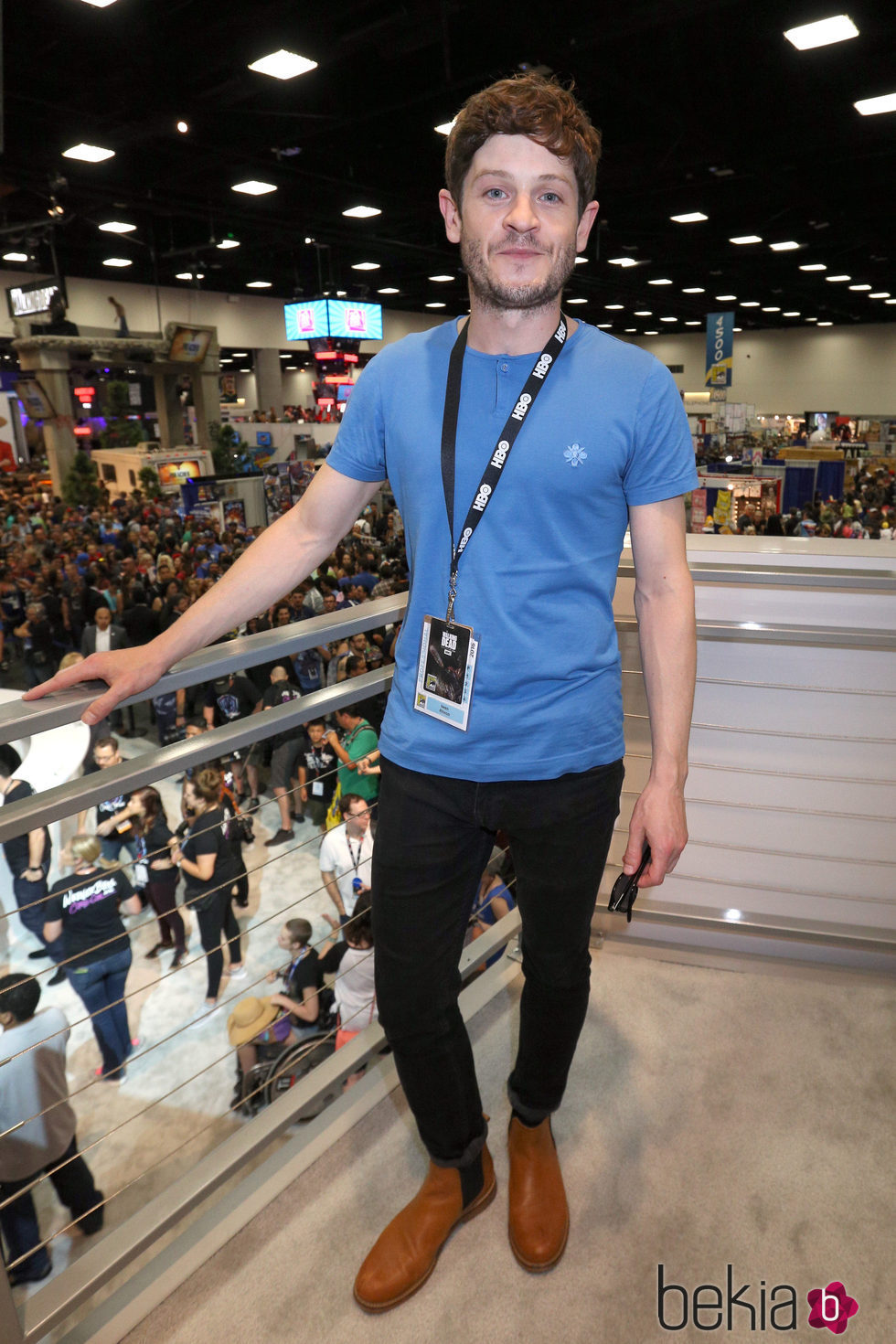 Iwan Rheon en la firma de 'Juego de Tronos' durante la Comic-Con 2016