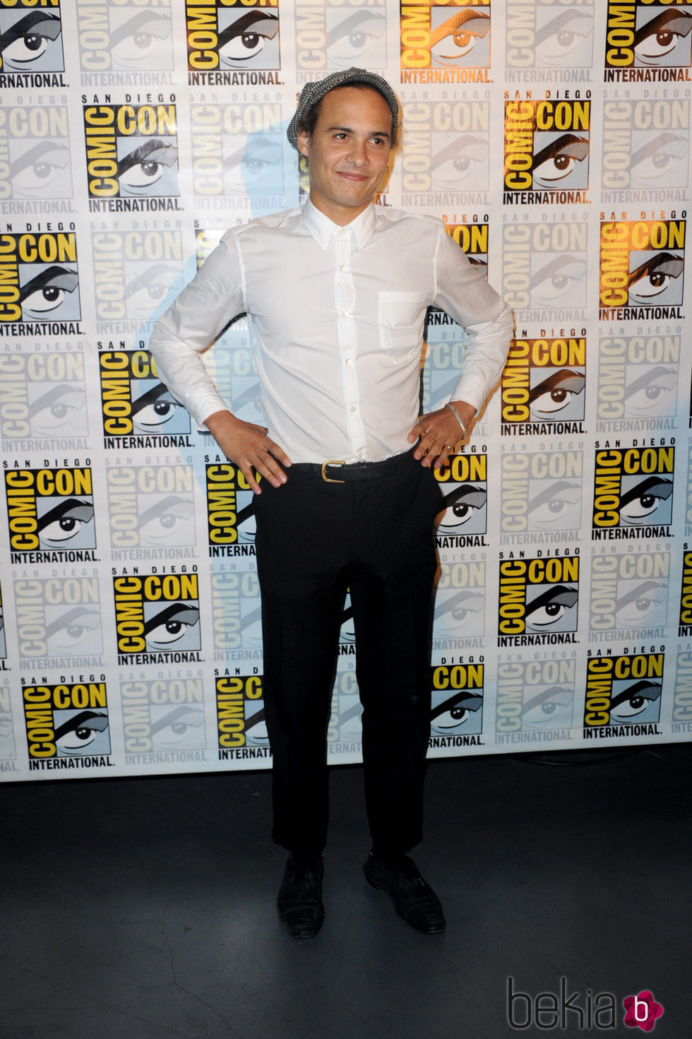 Frank Dillane  en la presentación de la séptima temporada de 'The Walking Dead' en la Comic-Con 2016