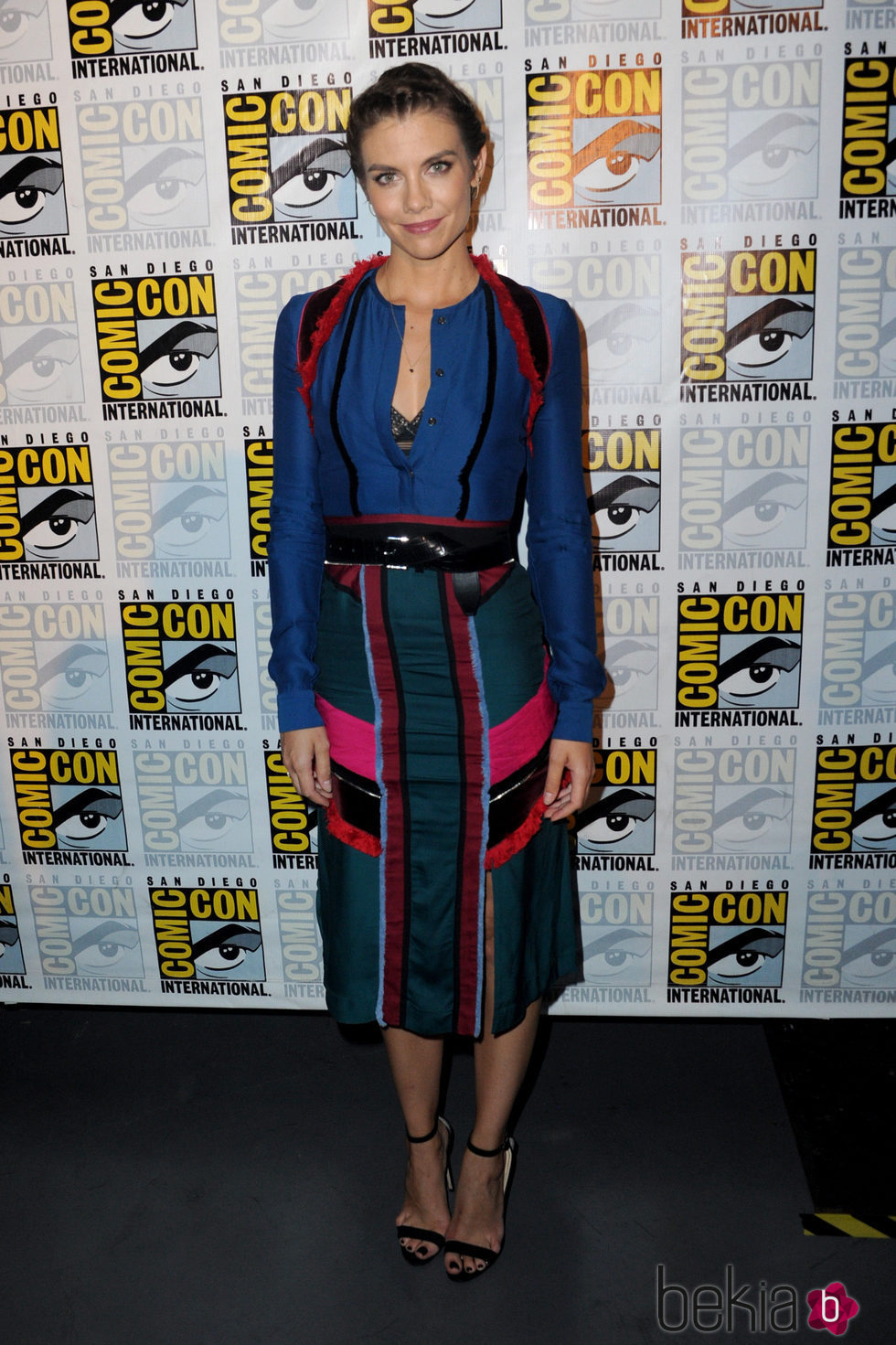 Lauren Cohan en la presentación de la séptima temporada de 'The Walking Dead' en la Comic-Con 2016