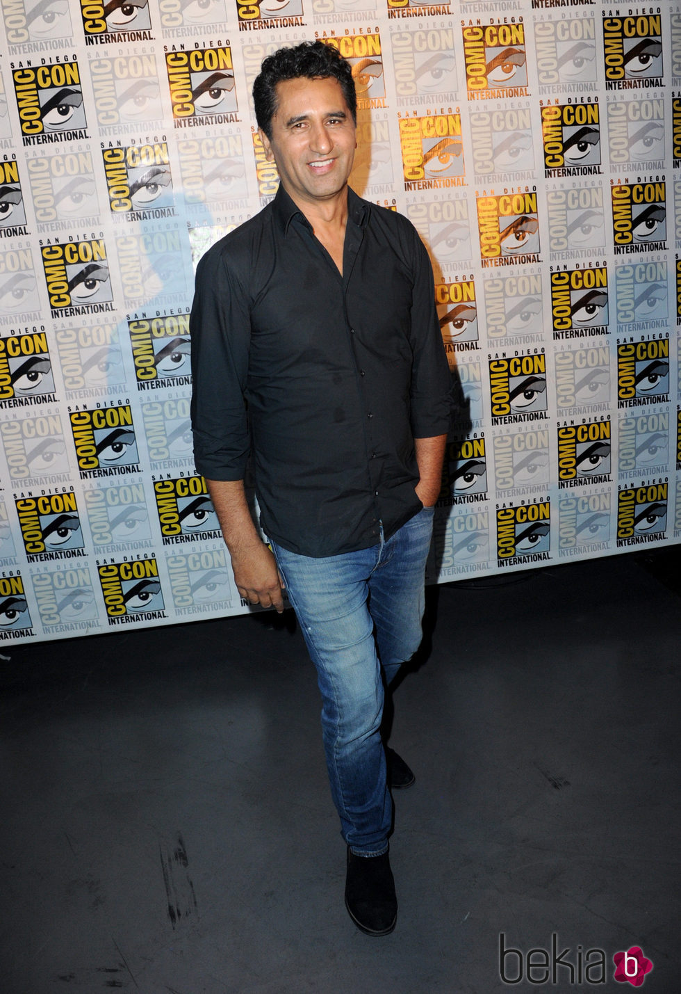 Cliff Curtis en la presentación de la séptima temporada de 'The Walking Dead' en la Comic-Con 2016