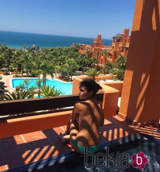 Cristina Pedroche se desnuda em sus vacaciones en Cádiz