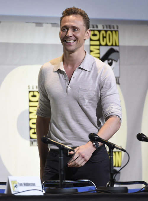 Tom Hiddleston en la Comic-Con de San Diego 2016