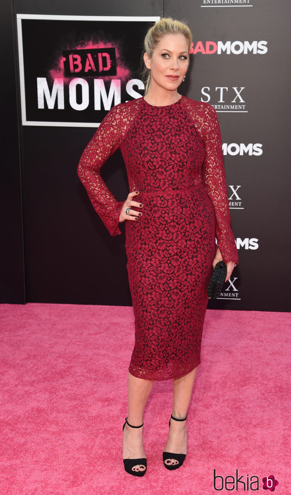 Christina Applegate en el estreno de 'Bad moms' en Los Ángeles