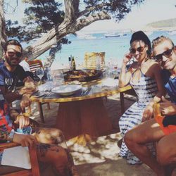 Suso y Rafa Mora de vacaciones por Ibiza
