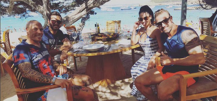 Suso y Rafa Mora de vacaciones por Ibiza
