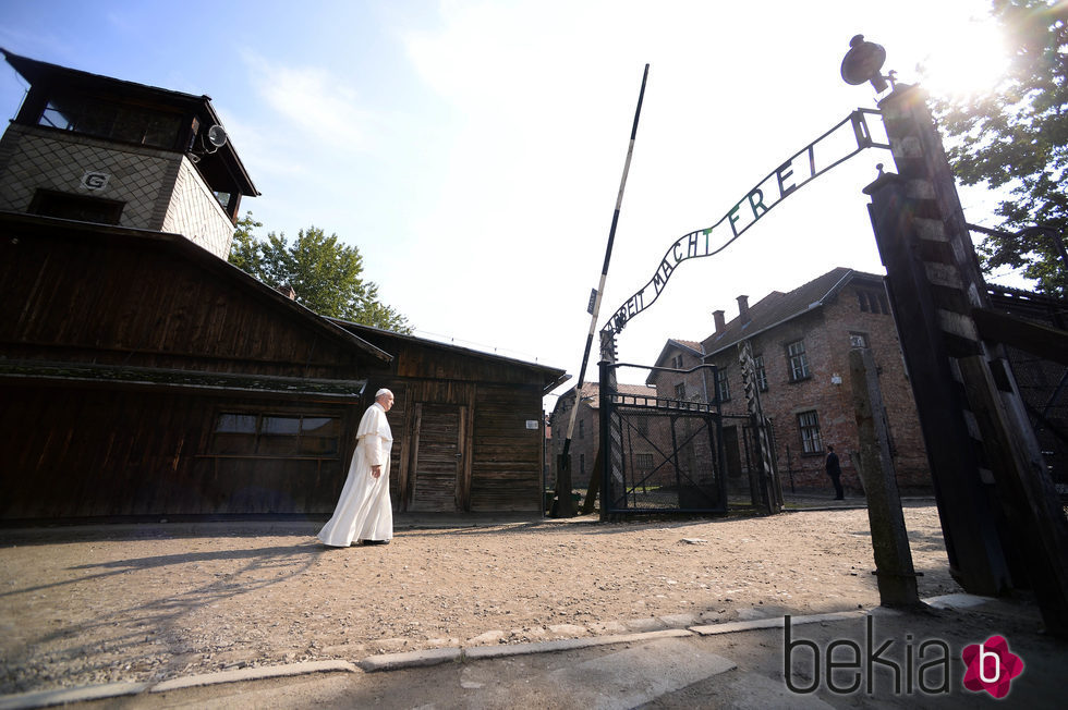 El Papa Francisco visita el excampo de exterminio nazi de Auschwitz Birkenau