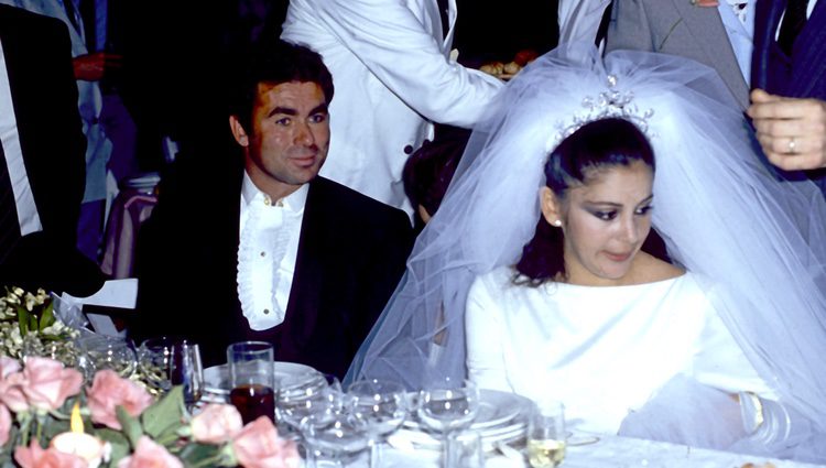 Isabel Pantoja y Francisco Rivera 'Paquirri' el día de su boda