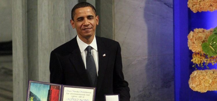 Barack Obama, elegido Premio Nobel de la Paz en 2009