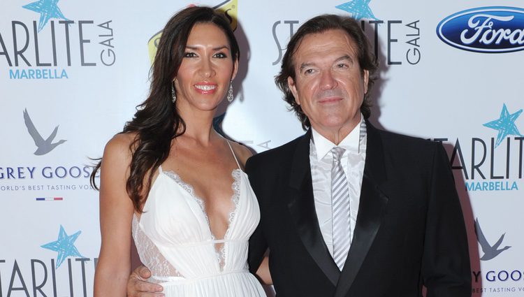 Pepe Navarro y Lorena Aznar en la Gala Starlite 2016