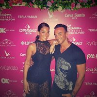 Luis Rollán y Raquel Bollo en la discoteca Amnesia en Ibiza