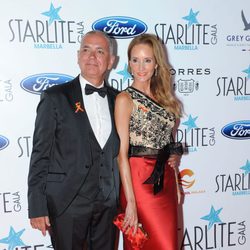 Sandra Ibarra y Juan Ramón Lucas en la Gala Starlite 2016