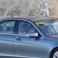 La Reina Sofía y Victoria Federica llegando al puerto de Palma de Mallorca