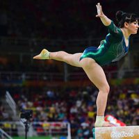 La gimnasta mexicana Alexa Moreno en Río 2016