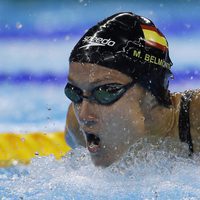 Mireia Belmonte en la carrera de 200 metros mariposa en Rio 2016