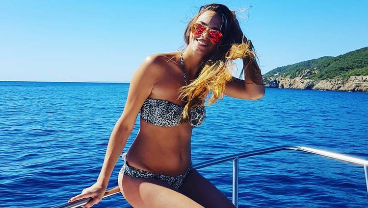 Irene Rosales de vacaciones por Ibiza
