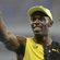 Usain Bolt celebra que ha ganado una nueva medalla de oro en Río 2016
