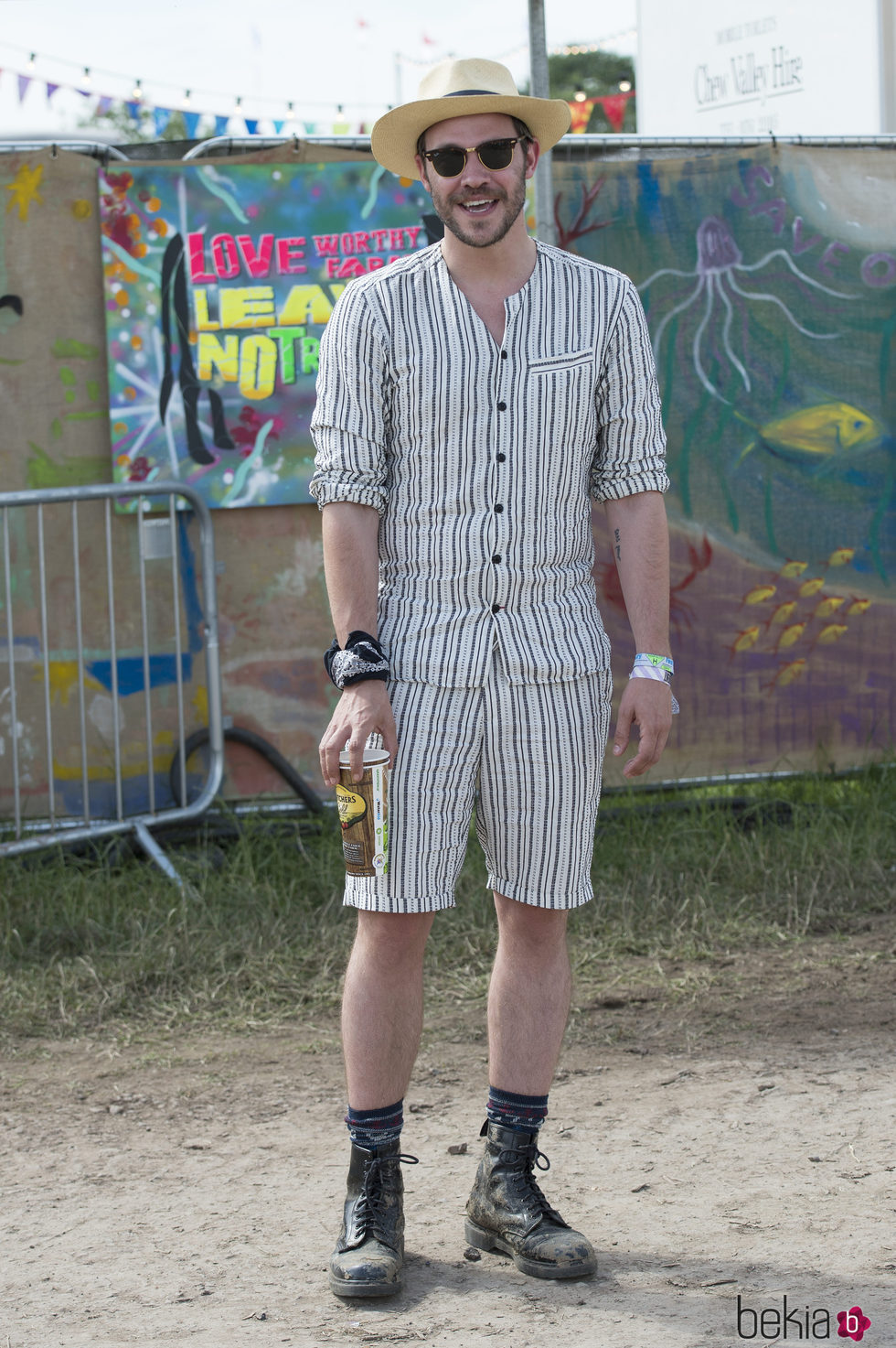 Will Young en el Festival de Glastonbury 2015