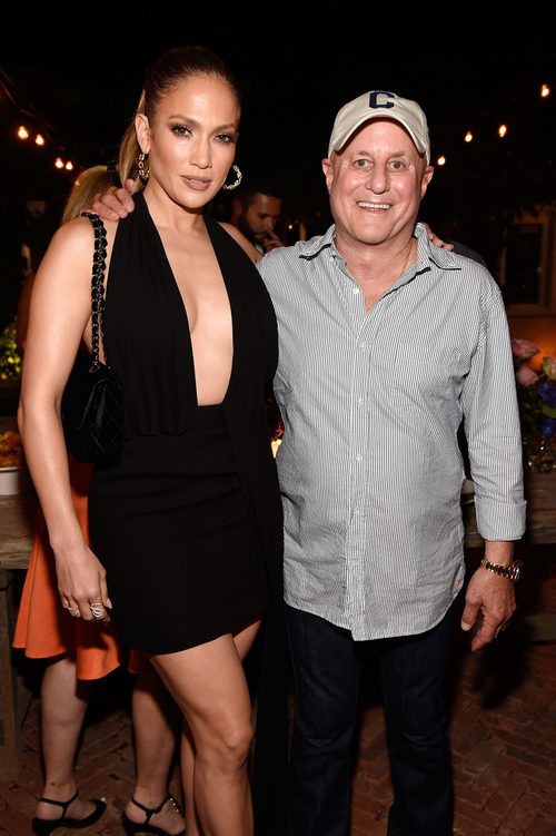Jennifer Lopez en la cena benéfica de los Hamptons con Ronald Pereman