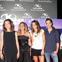 Las presentadoras de 'Hable con ellas' menos Alba Carrillo en la fiesta de despedida del programa