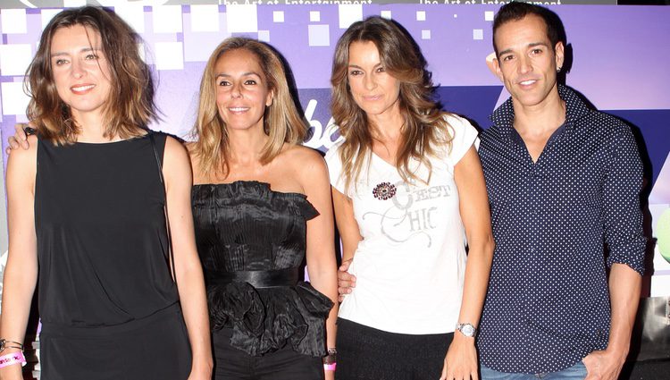 Las presentadoras de 'Hable con ellas' menos Alba Carrillo en la fiesta de despedida del programa