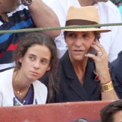 La Infanta Elena y Victoria de Marichalar en la corrida de toros en homenaje a Víctor Barrio