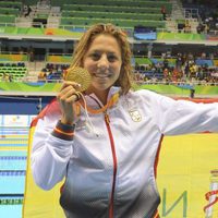 La nadadora Nuria Marqués