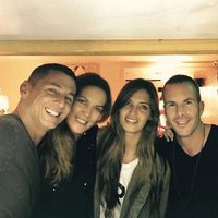 Sara Carbonero e Iker Casillas posan con Bernando Doral, Beatriz Hernández y Antonio Muniz