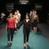 Carlota Corredera y Marisa Jara desfilando para Elena Miró sobre la Madrid Fashion Show Woman