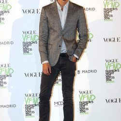 Javier de Miguel en el photocall de Vogue's Fashion Night Out 2016