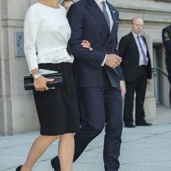 Victoria y Daniel de Suecia en la apertura del Parlamento 2016