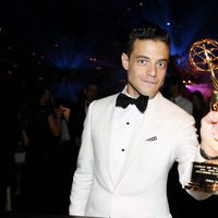 Rami Malek en la fiesta tras los Premios Emmy 2016