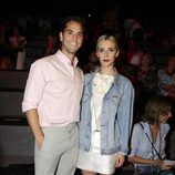 Lulu Figueroa y Adrián Saavedra en el desfile de 2NDSkin colección primavera/verano 2017 en la Madrid Fashion Week