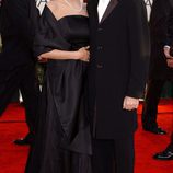 Angelina Jolie y Billy Bob Thornton en los Globos de Oro de 2002