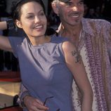 Angelina Jolie y Billy Bob Thornton en una Premiere