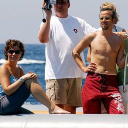 Marta Luisa de Noruega con Ari Behn con el torso desnudo en Mallorca